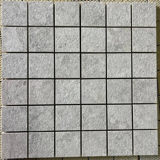 Beat White Square Mosaic 2 x 2 12 x 12