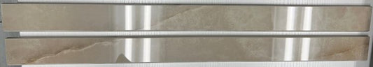 Reves Noisette Glossy Bullnose 2 x 24