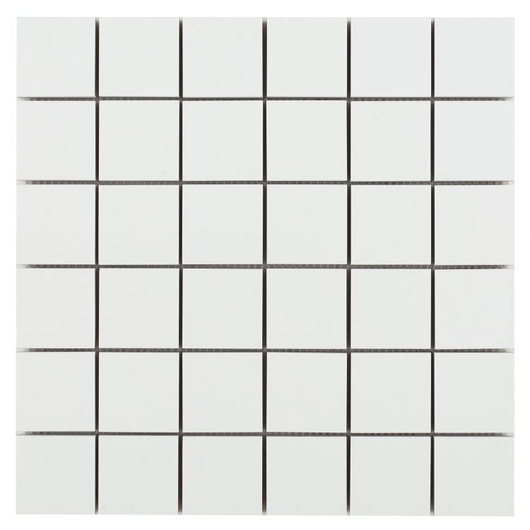 Malaysia Roy White Matte Mosaic 12 x 12