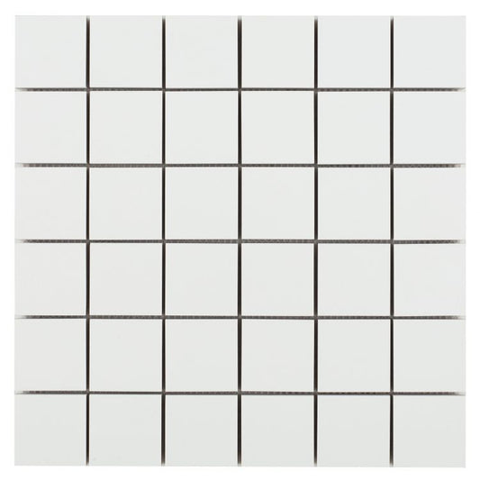 Malaysia Roy White Matte Mosaic 12 x 12
