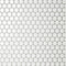 Le Café Black 3/4" Penny Round Matte Porcelain Mosaic